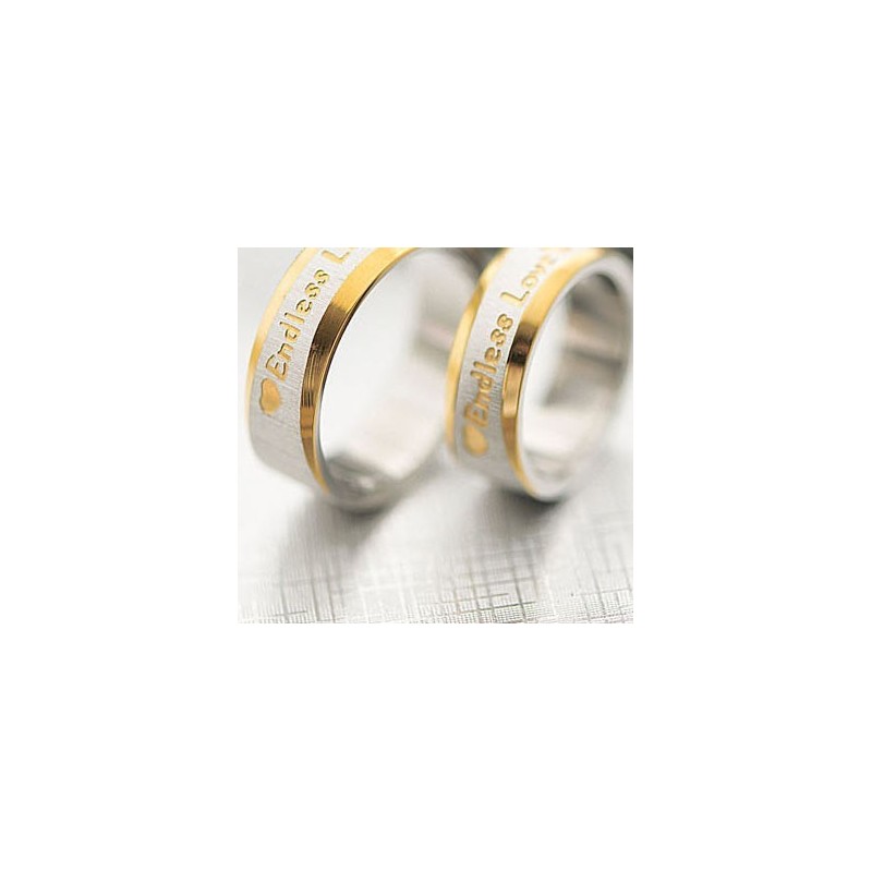 Eindeloze Liefde Titanium Ring
