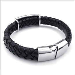 Behendig Ontwerp, Delicate Kleuren, Betrouwbare Kwaliteit Titanium Leren Armband