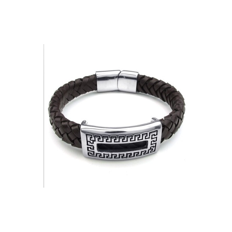 Behendig Ontwerp, Delicate Kleuren, Betrouwbare Kwaliteit Titanium Leren Armband Behendig Ontwerp, Delicate Kleuren, Betrouwbare Kwaliteit Titanium Leren Armband
