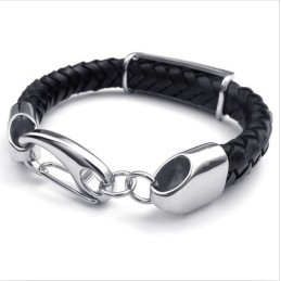Modieuze Patronen, Delicate Kleuren, Uitstekende Kwaliteit Titanium Leren Armband