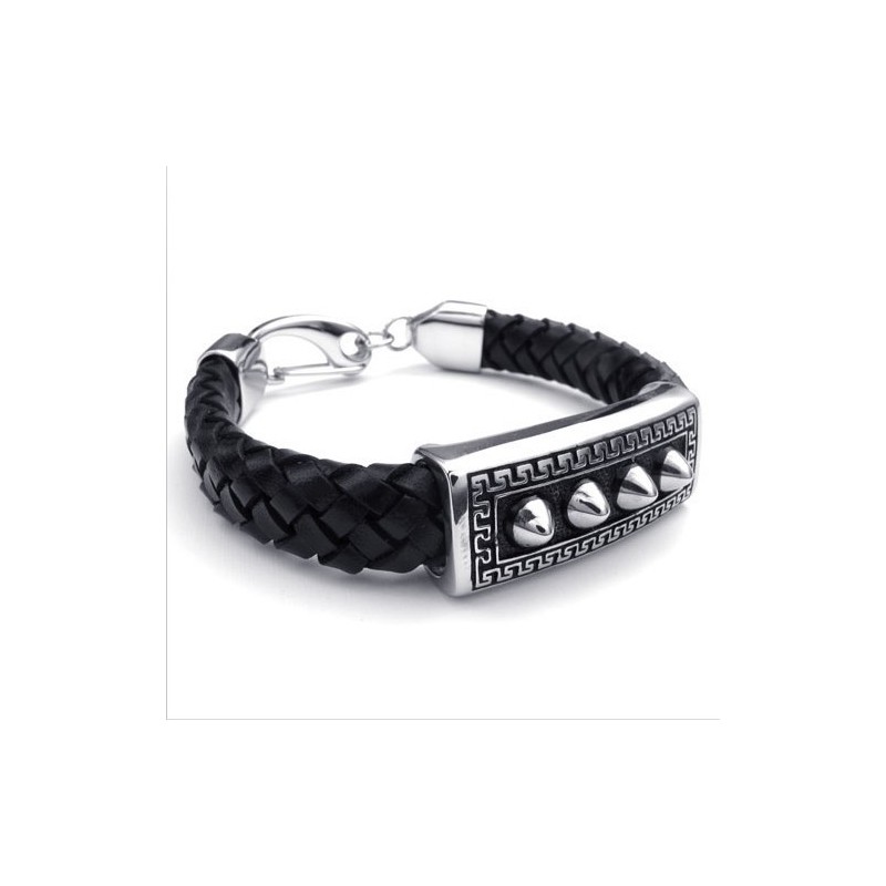 Behendig Ontwerp, Delicate Kleuren, Betrouwbare Kwaliteit Titanium Leren Armband Behendig Ontwerp, Delicate Kleuren, Betrouwbare Kwaliteit Titanium Leren Armband