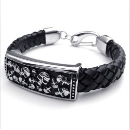 Behendig Ontwerp, Delicate Kleuren, Betrouwbare Kwaliteit Titanium Leren Armband