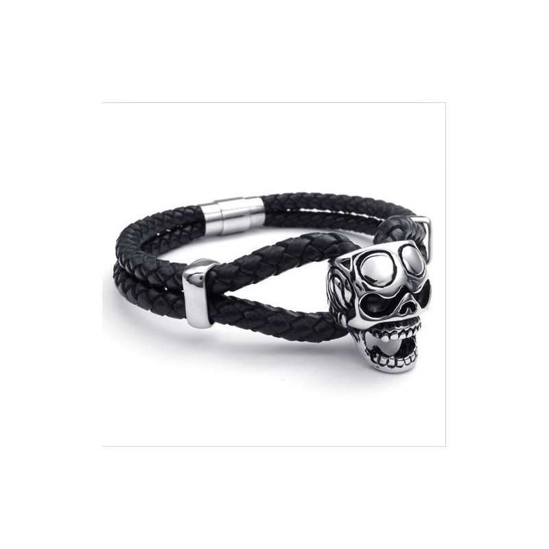 Aantrekkelijk Ontwerp, Delicate Kleuren, Uitstekende Kwaliteit Titanium Leren Armband Aantrekkelijk Ontwerp, Delicate Kleuren, Uitstekende Kwaliteit Titanium Leren Armband