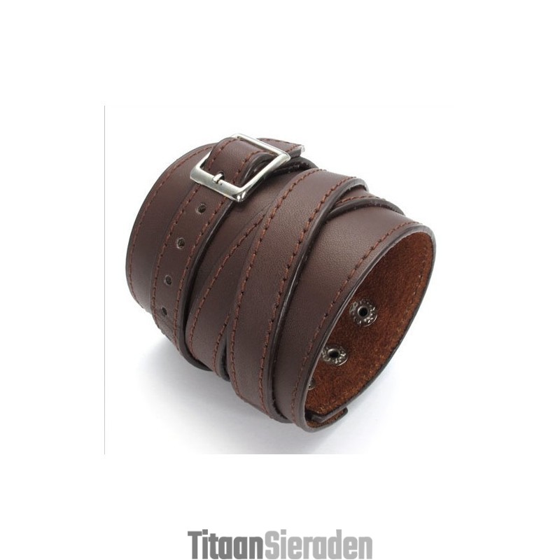 Fijn Bewerkte, Delicate Kleuren, Betrouwbare Kwaliteit Titanium Leren Armband Fijn Bewerkte, Delicate Kleuren, Betrouwbare Kwaliteit Titanium Leren Armband