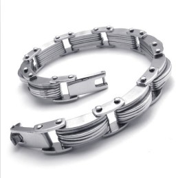 Vakkundige Productie, Kleurbriljantie, Betrouwbare Kwaliteit Titanium Armband