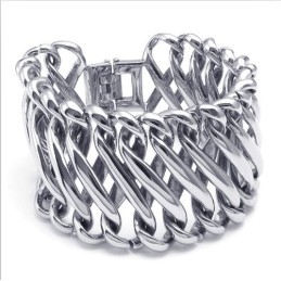 Elegante Vorm, Kleur, Briljantie, Betrouwbare Kwaliteit Titanium Armband