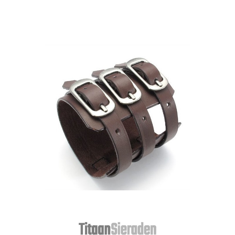 Vakkundige Vervaardiging Delicate Kleuren Betrouwbare Kwaliteit Titanium Leren Armband Vakkundige Vervaardiging Delicate Kleuren Betrouwbare Kwaliteit Titanium Leren Armband