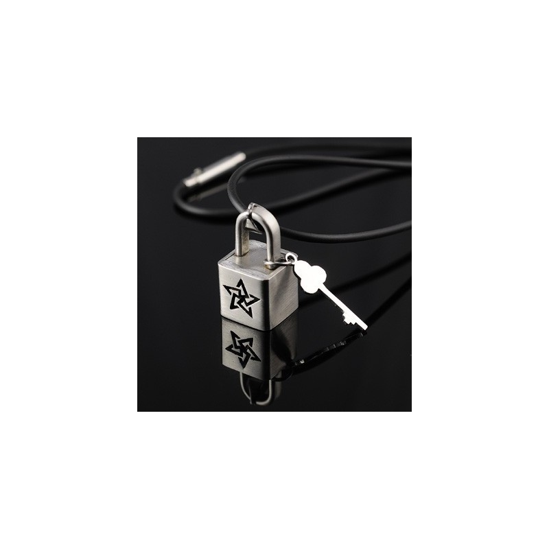 Mode Vijfpuntige Ster Titanium Slot Ketting Hanger Mode Vijfpuntige Ster Titanium Slot Ketting Hanger