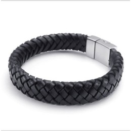 Behendig Ontwerp, Delicate Kleuren, Stabiele Kwaliteit Titanium Leren Armband