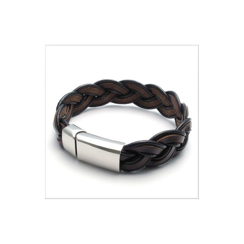 Behendig Ontwerp, Delicate Kleuren, Stabiele Kwaliteit Titanium Leren Armband Behendig Ontwerp, Delicate Kleuren, Stabiele Kwaliteit Titanium Leren Armband