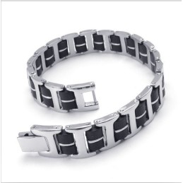 Fijn Bewerkte, Delicate Kleuren, Betrouwbare Kwaliteit Titanium Armband