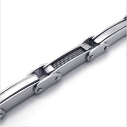 Nieuwste Technologie Kleurbriljantie Superieure Kwaliteit Titanium Armband