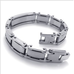 Vakkundige Productie, Kleur, Briljantie, Stabiele Kwaliteit, Titanium Armband