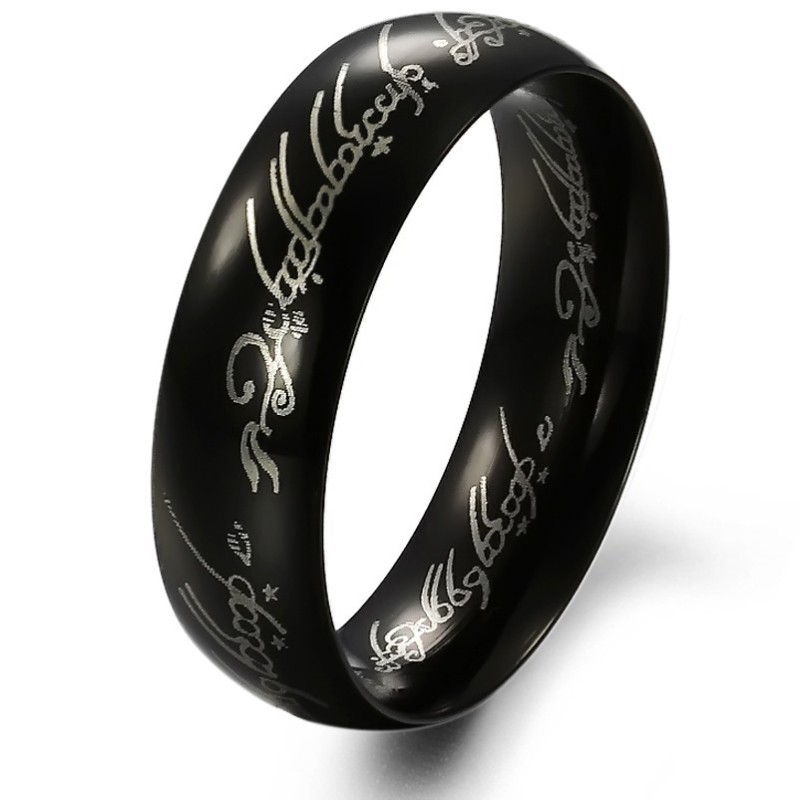 Gebruiksvriendelijke Mannelijke Titanium Ring