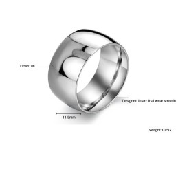 Compleet In Specificaties Mannelijke Titanium Ring