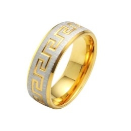 Kwaliteit En Kwantiteit Gegarandeerde Mannelijke Titanium Ring