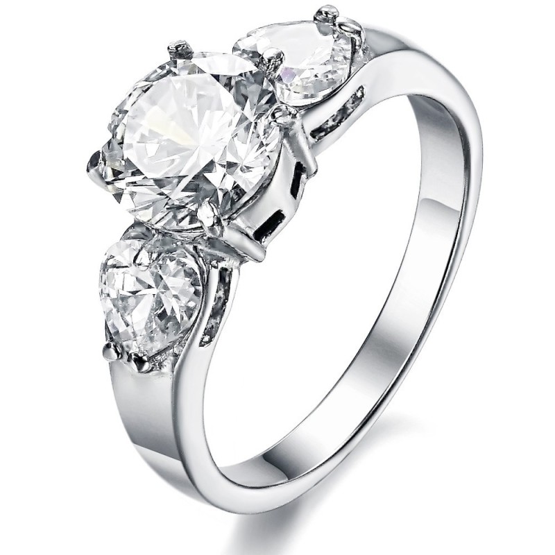 Om Warme Lof Van Klanten Te Krijgen: Vrouwelijke Titanium Ring Om Warme Lof Van Klanten Te Krijgen: Vrouwelijke Titanium Ring