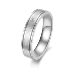 Betrouwbare Kwaliteit Vrouwelijke Zwarte Titanium Ring