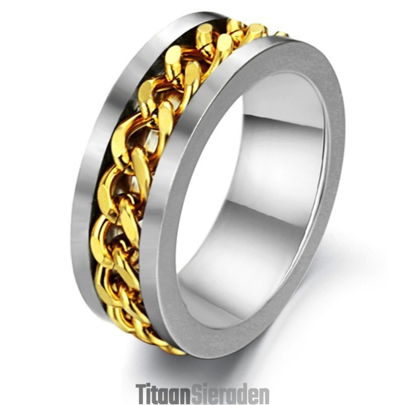 Superieure Kwaliteit Mannelijke Titanium Ring Superieure Kwaliteit Mannelijke Titanium Ring