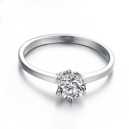 Volledige Specificaties: Dames Titanium Ring Met Strass