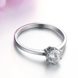 Volledige Specificaties: Dames Titanium Ring Met Strass