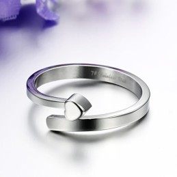 De King Of Quantity Vrouwelijke Sweetheart Titanium Ring