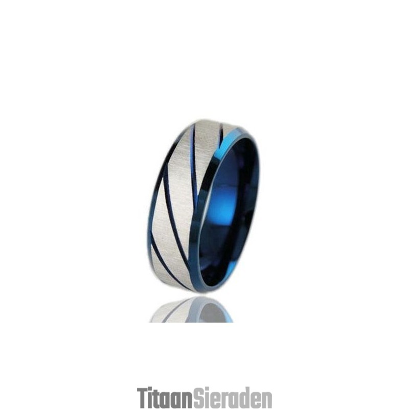 Om Een Lang Verhaal Te Hebben: Een Mannelijke Titanium Ring Om Een Lang Verhaal Te Hebben: Een Mannelijke Titanium Ring