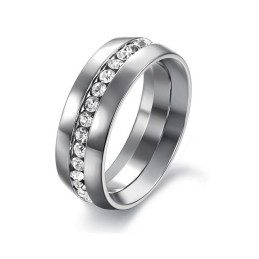 Om Warme Lof Van Klanten Te Krijgen: Een Titanium Ring Voor Mannen