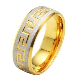 Superieure Kwaliteit Zwarte Titanium Ring