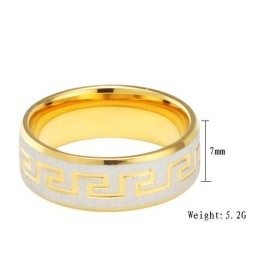 Superieure Kwaliteit Zwarte Titanium Ring