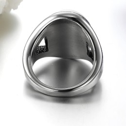 Duurzaam In Gebruik: Overdreven Smaragd Titanium Ring