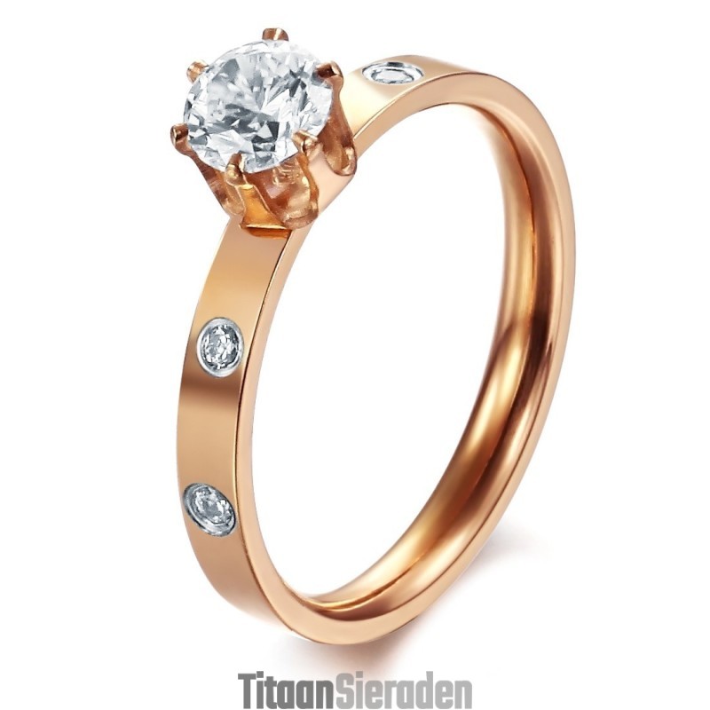 Kwaliteit En Kwantiteit Gegarandeerde Vrouwelijke Titanium Ring Met Strass Kwaliteit En Kwantiteit Gegarandeerde Vrouwelijke Titanium Ring Met Strass