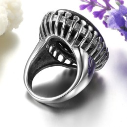 Compleet In Specificaties Overdrijf Kwartsiet Titanium Ring