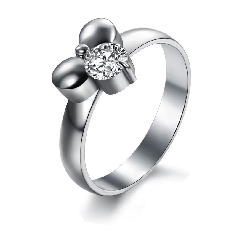 Bekend Om Zijn Hoogwaardige Dames Titanium Ring Met Strass Bekend Om Zijn Hoogwaardige Dames Titanium Ring Met Strass