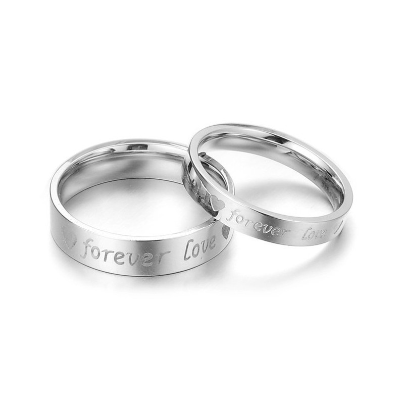 Klassieke Titanium Ring Van Uitstekende Kwaliteit Voor Geliefden
