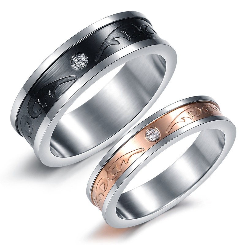 De Koningin Van De Hoogwaardige Decoratieve Titanium Ring Voor Geliefden De Koningin Van De Hoogwaardige Decoratieve Titanium Ring Voor Geliefden