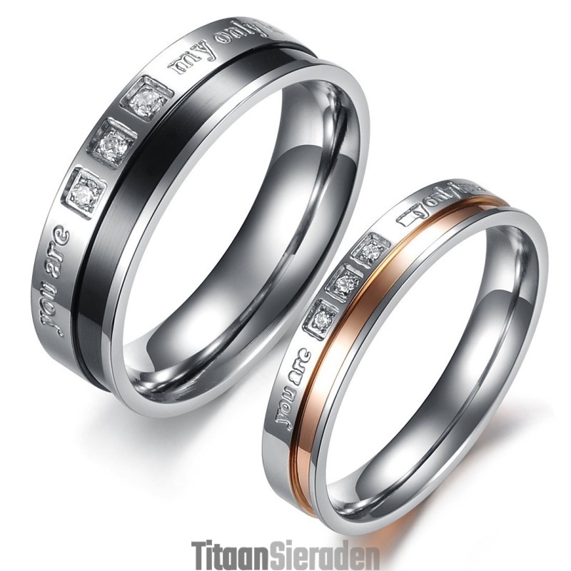 Betrouwbare Kwaliteitstitanium Ring Voor Geliefden