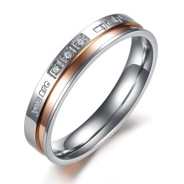 Betrouwbare Kwaliteitstitanium Ring Voor Geliefden