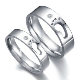 Wereldwijd Bekende Titanium Ring Voor Geliefden