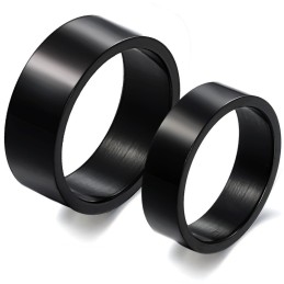 Om Warme Lof Van Klanten Te Krijgen: Zwarte Titanium Ring Voor Geliefden