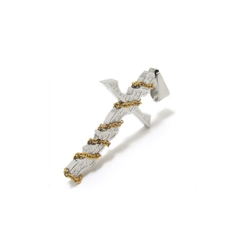 Mode Heren Kruisketting Van Puur Titanium (Nieuw) Mode Heren Kruisketting Van Puur Titanium (Nieuw)