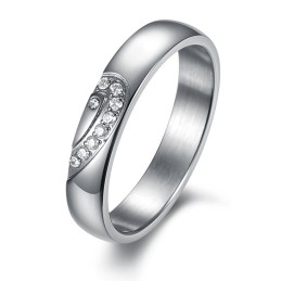 Duurzame Titanium Ring Voor Geliefden