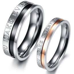 Compleet In Specificaties Titanium Ring Voor Geliefden