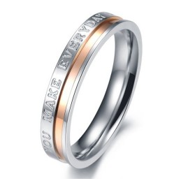 Compleet In Specificaties Titanium Ring Voor Geliefden