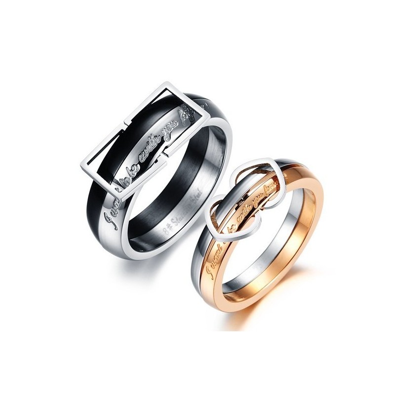 Goed Verkopende Titanium Ring Voor Geliefden Over De Hele Wereld