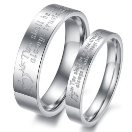 Betrouwbare Kwaliteitstitanium Ring Voor Geliefden