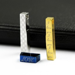Nieuwe Stijl Mode Kleur Paar Titanium Hanger Ketting