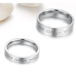 Betrouwbare Titanium Ring Voor Geliefden
