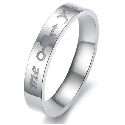 Betrouwbare Titanium Ring Voor Geliefden