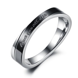 De Koningin Van De Kwaliteitsvolle Titanium Ring Voor Geliefden